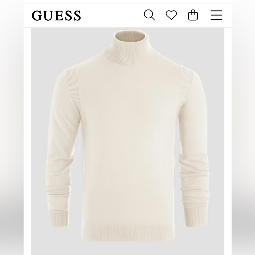Guess Men’s Eco Percival Turtleneck Sweater